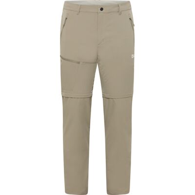 Jack Wolfskin Men's Pico Trail Zip Off Pants Stone, 54 Regular Jack Wolfskin Men's Pico Trail Zip Off Pants Stone, 54 Regular