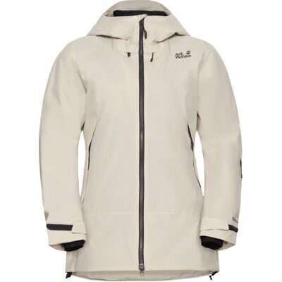 Jack Wolfskin Women's Flowline Pro 2l Ins Jacket Pale Sand, L Jack Wolfskin Women's Flowline Pro 2l Ins Jacket Pale Sand, L