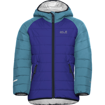 Jack Wolfskin Kids' Zenon Jacket Glow Ink, 140 Jack Wolfskin Kids' Zenon Jacket Glow Ink, 140