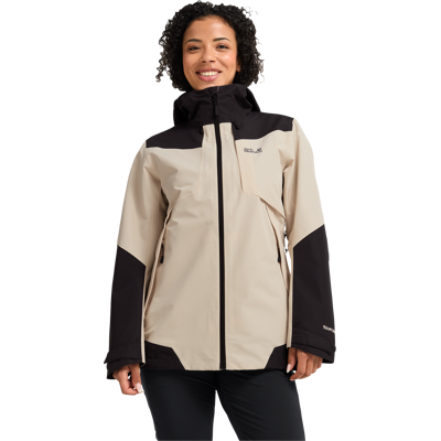 Jack Wolfskin Women's Flextrail 2L Jacket Oyster, XS Jack Wolfskin Women's Flextrail 2L Jacket Oyster, XS
