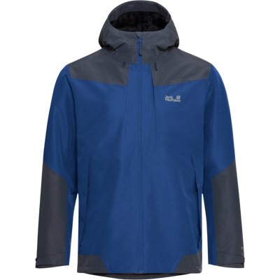 Jack Wolfskin Men's Flextrail 2L Jacket Blue Orchid, M Jack Wolfskin Men's Flextrail 2L Jacket Blue Orchid, M