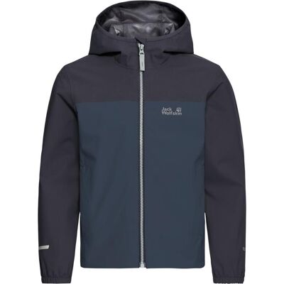 Jack Wolfskin Kids' Adventuretribe 2L Jacket Midnight Sky, 128 Jack Wolfskin Kids' Adventuretribe 2L Jacket Midnight Sky, 128