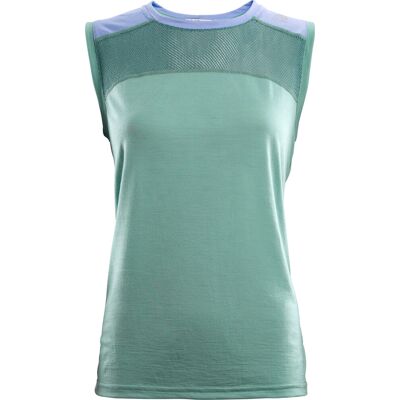Aclima Women's LightWool Sports Singlet Oil Blue/Purple Impression/North Atlantic, XS Aclima Women's LightWool Sports Singlet Oil Blue/Purple Impression/North Atlantic, XS