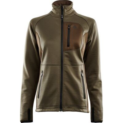 Aclima Women's WoolShell Jacket Capers/Dark Earth, XS Aclima Women's WoolShell Jacket Capers/Dark Earth, XS