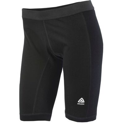 Aclima WarmWool Long Shorts W/Windstop Woman Jet Black, XS Aclima WarmWool Long Shorts W/Windstop Woman Jet Black, XS