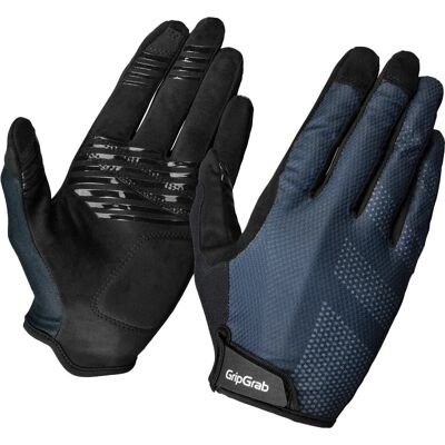 Gripgrab Ride Lite Padded Full Finger Summer Gloves Navy Blue, L Gripgrab Ride Lite Padded Full Finger Summer Gloves Navy Blue, L