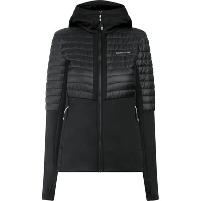 Didriksons Women's Annema Full Zip 6 Black, 42 Didriksons Women's Annema Full Zip 6 Black, 42