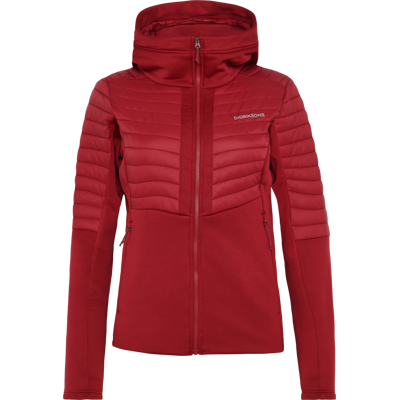 Didriksons Women's Annema Full Zip 6 Spring Red, 46 Didriksons Women's Annema Full Zip 6 Spring Red, 46