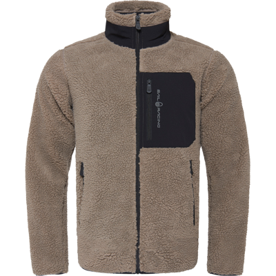 Sail Racing Men's Bowman Pile Zip Jacket Sand, XXL Sail Racing Men's Bowman Pile Zip Jacket Sand, XXL