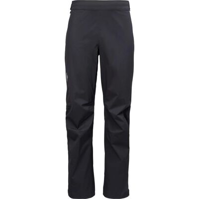 Black Diamond Men's Fineline Stretch Full Zip Pants Short Black, L Black Diamond Men's Fineline Stretch Full Zip Pants Short Black, L
