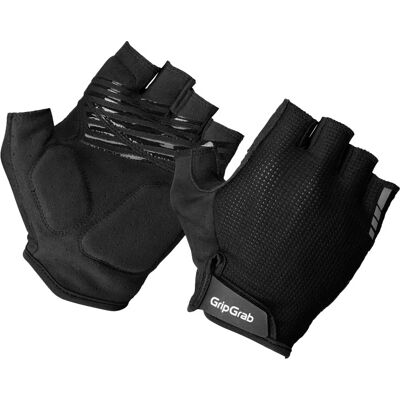Gripgrab Explr Padded Short Finger Summer Gloves Black, S Gripgrab Explr Padded Short Finger Summer Gloves Black, S