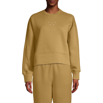 Casall Women's Boxy Crew Neck Sweatshirt Fuse Green, M Casall Women's Boxy Crew Neck Sweatshirt Fuse Green, M