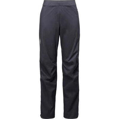 Black Diamond Women's Fineline Stretch Full Zip Pants Long Black, S - Long Black Diamond Women's Fineline Stretch Full Zip Pants Long Black, S - Long