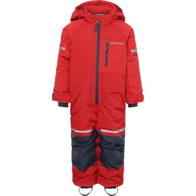 Didriksons Kids' Falken Coverall Pomme Red, 100 Didriksons Kids' Falken Coverall Pomme Red, 100