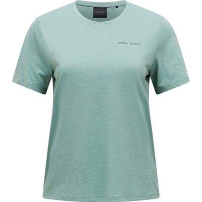Peak Performance Women's Explore Logo Tee Green Valley, M Peak Performance Women's Explore Logo Tee Green Valley, M