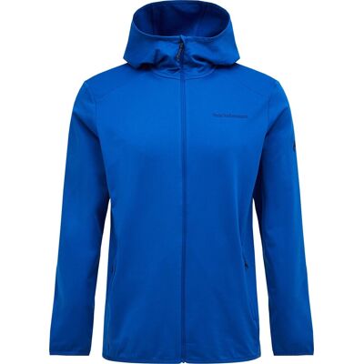 Peak Performance Men's Light Zip Hood True Blue, XXL Peak Performance Men's Light Zip Hood True Blue, XXL