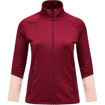 Peak Performance Women's Rider Essentials Zip Jacket Vertical Zenith/peach Fuzz/, XS Peak Performance Women's Rider Essentials Zip Jacket Vertical Zenith/peach Fuzz/, XS
