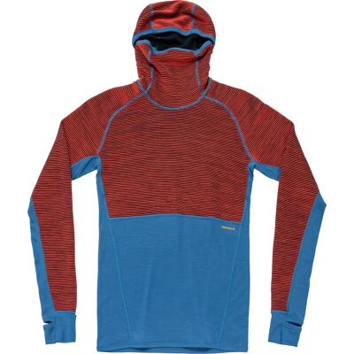 Devold Men's Tuvegga Merino Hoodie Cayenne, S Devold Men's Tuvegga Merino Hoodie Cayenne, S