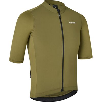 Gripgrab Men's Ride Short Sleeve Jersey Olive Green, M Gripgrab Men's Ride Short Sleeve Jersey Olive Green, M