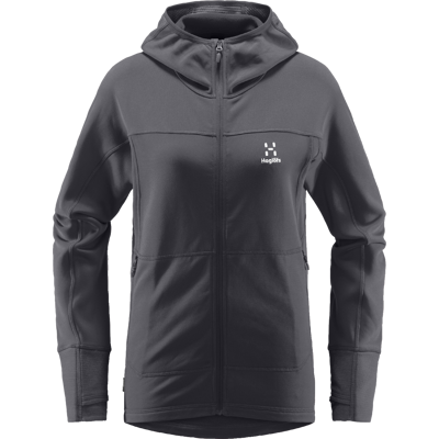 Haglöfs Women's Betula Hood Magnetite, L Haglöfs Women's Betula Hood Magnetite, L