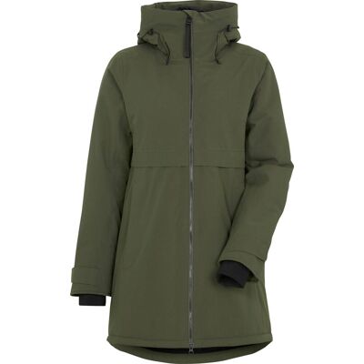 Didriksons Women's Helle Parka 6 Deep Green, 32 Didriksons Women's Helle Parka 6 Deep Green, 32