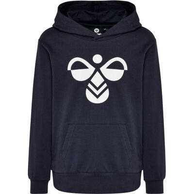 Hummel Kids' hmlCUATRO Hoodie Black Iris, 128 Hummel Kids' hmlCUATRO Hoodie Black Iris, 128