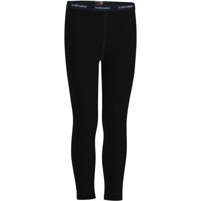 Icebreaker Kids 200 Oasis Merino Leggings - Sort - Vinter Udendørs Icebreaker Kids 200 Oasis Merino Leggings - Sort - Vinter Udendørs