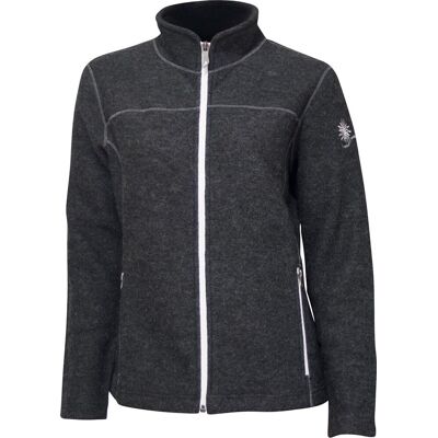 Ivanhoe Women's Beata Full Zip Graphite Marl, 44 Ivanhoe Women's Beata Full Zip Graphite Marl, 44