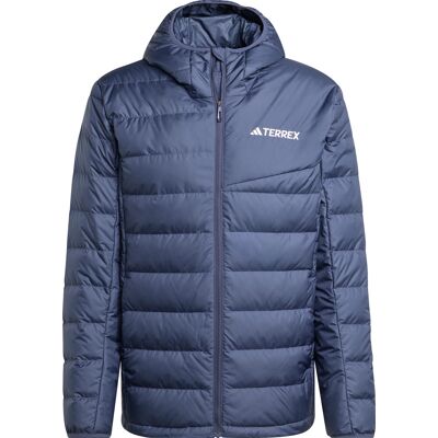 Adidas Men's Multi Light Down Hooded Jacket Shanav, M Adidas Men's Multi Light Down Hooded Jacket Shanav, M