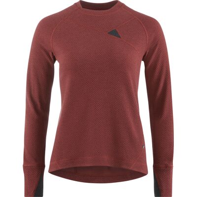 Klättermusen Women's Huge Crew Madder Red, M Klättermusen Women's Huge Crew Madder Red, M
