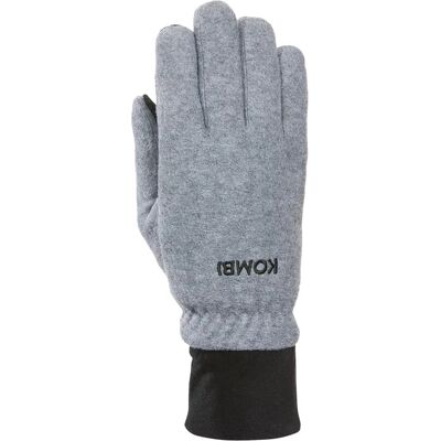 Kombi Men's Windguardian Fleece Gloves Heather Grey, S Kombi Men's Windguardian Fleece Gloves Heather Grey, S