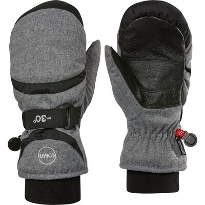 Kombi Women's Spooky WaterGuard Mittens (2022) Grey Melange, L Kombi Women's Spooky WaterGuard Mittens (2022) Grey Melange, L