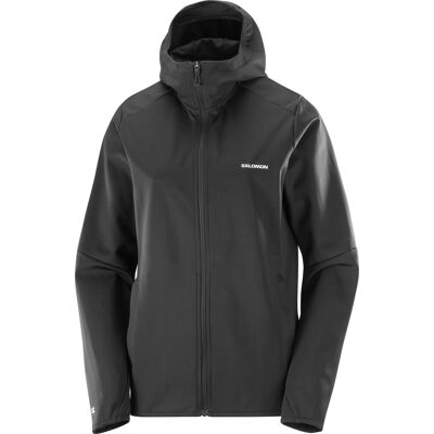 Salomon Women's GORE-TEX Soft Shell Jacket Deep Black, L Salomon Women's GORE-TEX Soft Shell Jacket Deep Black, L