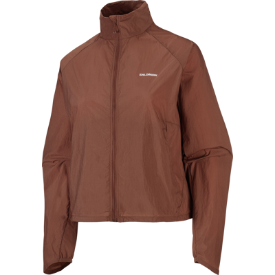 Salomon Women's SHAKEout FLY Jacket Burnt Umber/, L Salomon Women's SHAKEout FLY Jacket Burnt Umber/, L