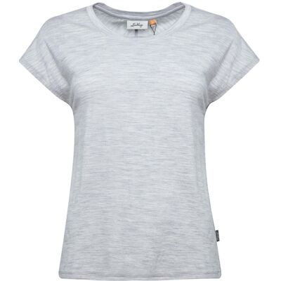 Lundhags Women's Gimmer Merino Light Top Light Grey, XS Lundhags Women's Gimmer Merino Light Top Light Grey, XS