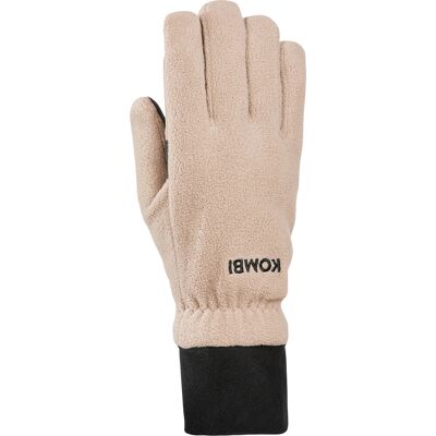 Kombi Men's Windguardian Fleece Gloves Desert Taupe, L Kombi Men's Windguardian Fleece Gloves Desert Taupe, L