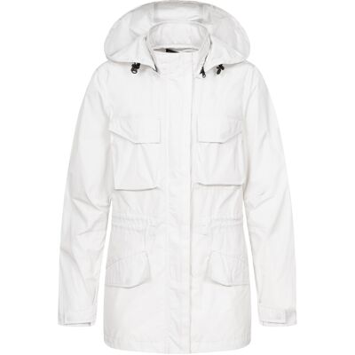 National Geographic Women's Fieldjacket Offwhite, S National Geographic Women's Fieldjacket Offwhite, S