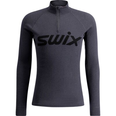 Swix Men's RaceX Merino Half Zip Phantom, L Swix Men's RaceX Merino Half Zip Phantom, L