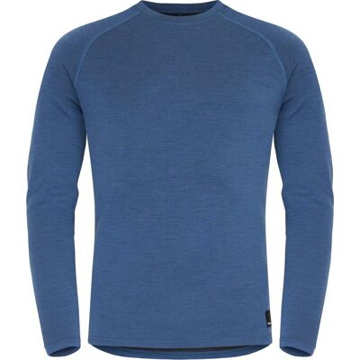 Urberg Merino-bambus baselayer til mænd True Navy/asphalt XXL - Undertrøje Urberg Merino-bambus baselayer til mænd True Navy/asphalt XXL - Undertrøje