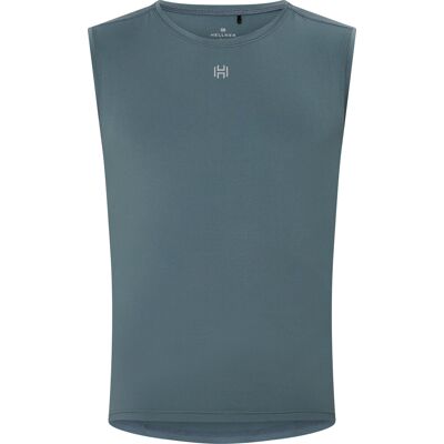 Hellner Core Running Sleeveless Top Men Stormy Weather - Løbetop Hellner Core Running Sleeveless Top Men Stormy Weather - Løbetop