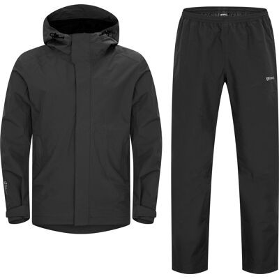 Urberg Men's 2L Rain Set Black Beauty, XXL Urberg Men's 2L Rain Set Black Beauty, XXL