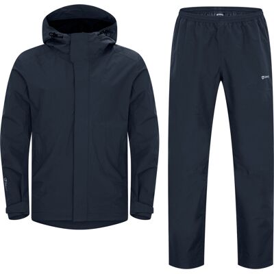 Urberg Men's 2L Rain Set Blue Nights, L Urberg Men's 2L Rain Set Blue Nights, L