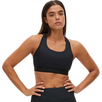 Röhnisch Kay Performance Sportsbra - Sort - Støttende, Aftagelig Polstring - Sports-BH Röhnisch Kay Performance Sportsbra - Sort - Støttende, Aftagelig Polstring - Sports-BH