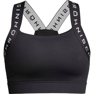 Röhnisch Kay Genbrugt Polyester Sports BH - Sort - M Röhnisch Kay Genbrugt Polyester Sports BH - Sort - M