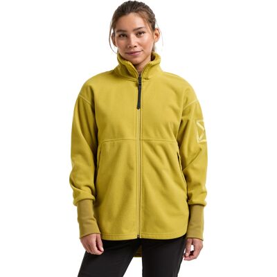 Didriksons Women's Ronja Full Zip Yellow Pollen, 38 Didriksons Women's Ronja Full Zip Yellow Pollen, 38