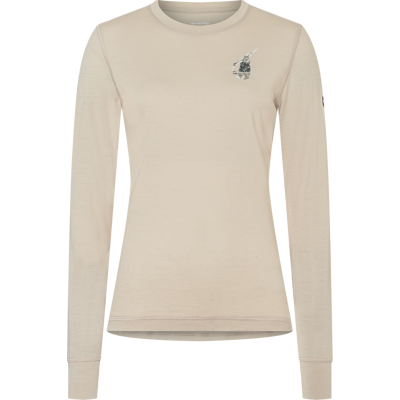 super.natural Women´s Tundra175 Bunny Long Sleeve White Pepper/various, XS super.natural Women´s Tundra175 Bunny Long Sleeve White Pepper/various, XS