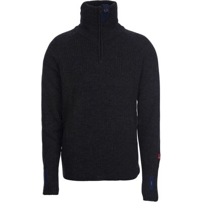 Ulvang Unisex Rav Sweater With Zip Charcoal Melange, XL Ulvang Unisex Rav Sweater With Zip Charcoal Melange, XL