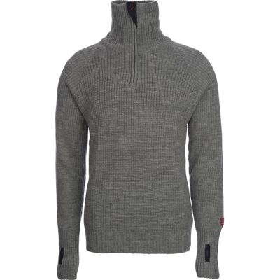 Ulvang Unisex Rav Sweater With Zip Grey Melange, XL Ulvang Unisex Rav Sweater With Zip Grey Melange, XL