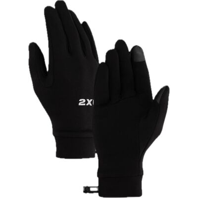2XU Run Glove Black/silver Reflective, L 2XU Run Glove Black/silver Reflective, L