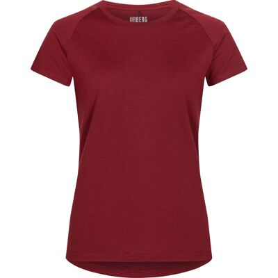 Urberg Women's Lyngen Merino T-Shirt 2.0 Cabernet, XS Urberg Women's Lyngen Merino T-Shirt 2.0 Cabernet, XS